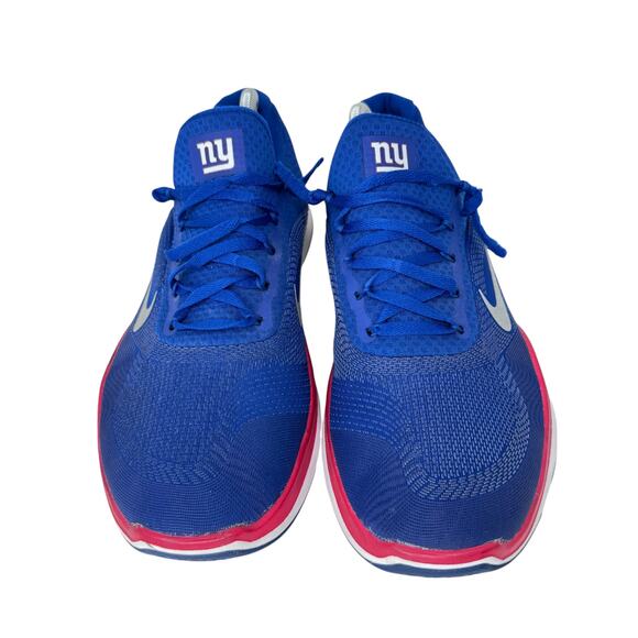 Nike Free Trainer V7 New York Giants NFL Running Shoes‎ Mens 10 Blue AA1948-406 main image 8